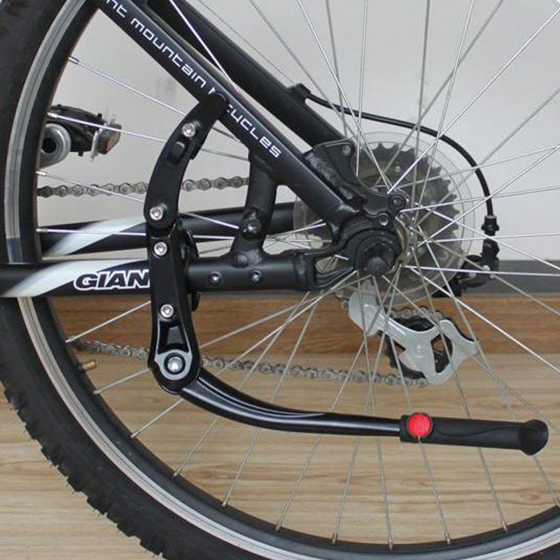 Adjustable Aluminum Road Bike Kickstand Rear Side Support For Mountain Bicycle 2