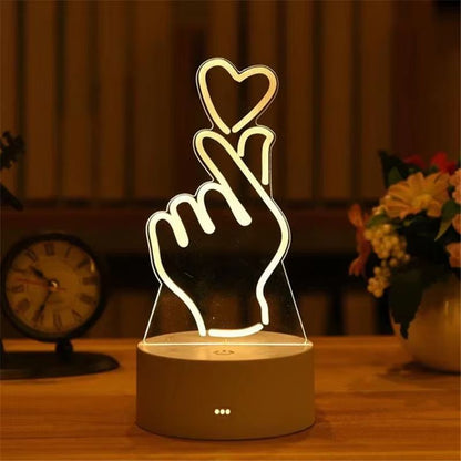 3D Visual Illusion LED Desk Lamp  Creative Night Light Gift For Kids 14