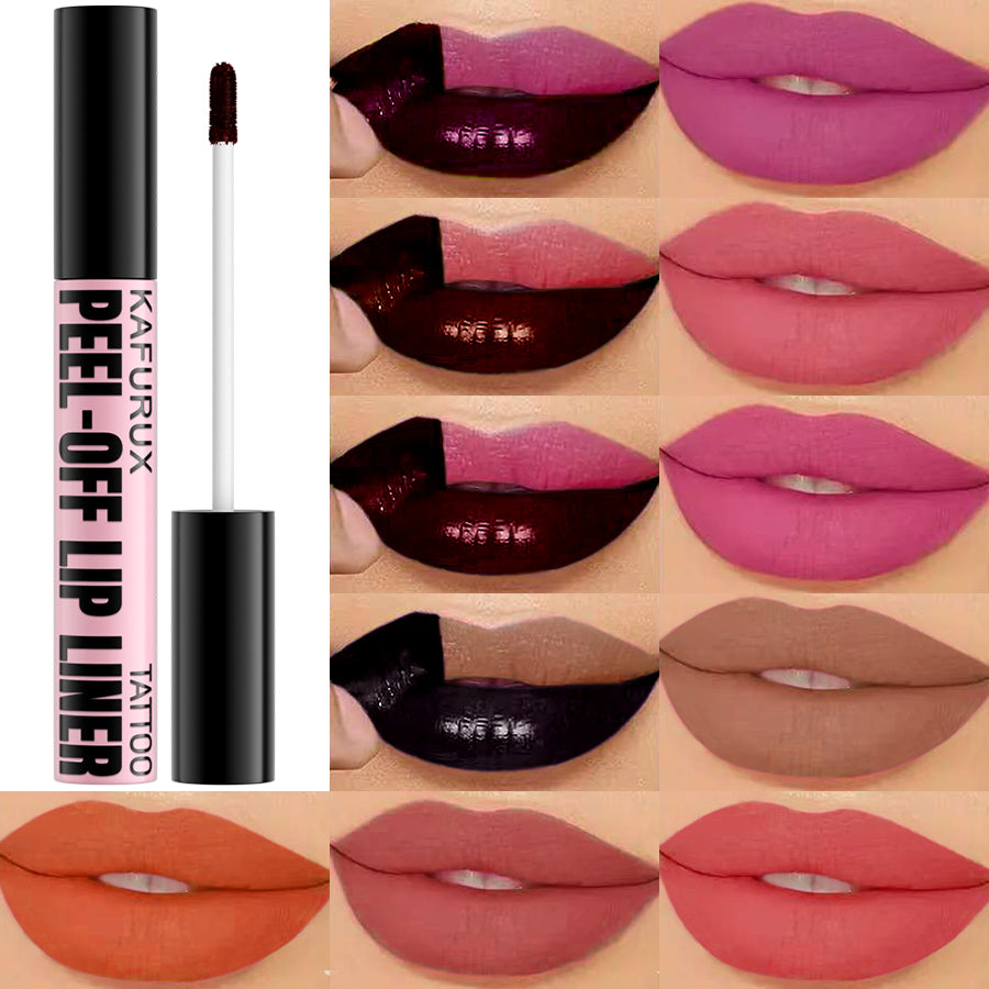 Long Lasting Peel Off Lip Stain Waterproof Pink Lip Tint Nonstick Cup Natural Makeup Lip Gloss Tran 1