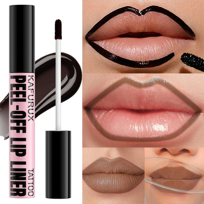 Long Lasting Peel Off Lip Stain Waterproof Pink Lip Tint Nonstick Cup Natural Makeup Lip Gloss Tran 4