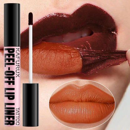 Long Lasting Peel Off Lip Stain Waterproof Pink Lip Tint Nonstick Cup Natural Makeup Lip Gloss Tran 7