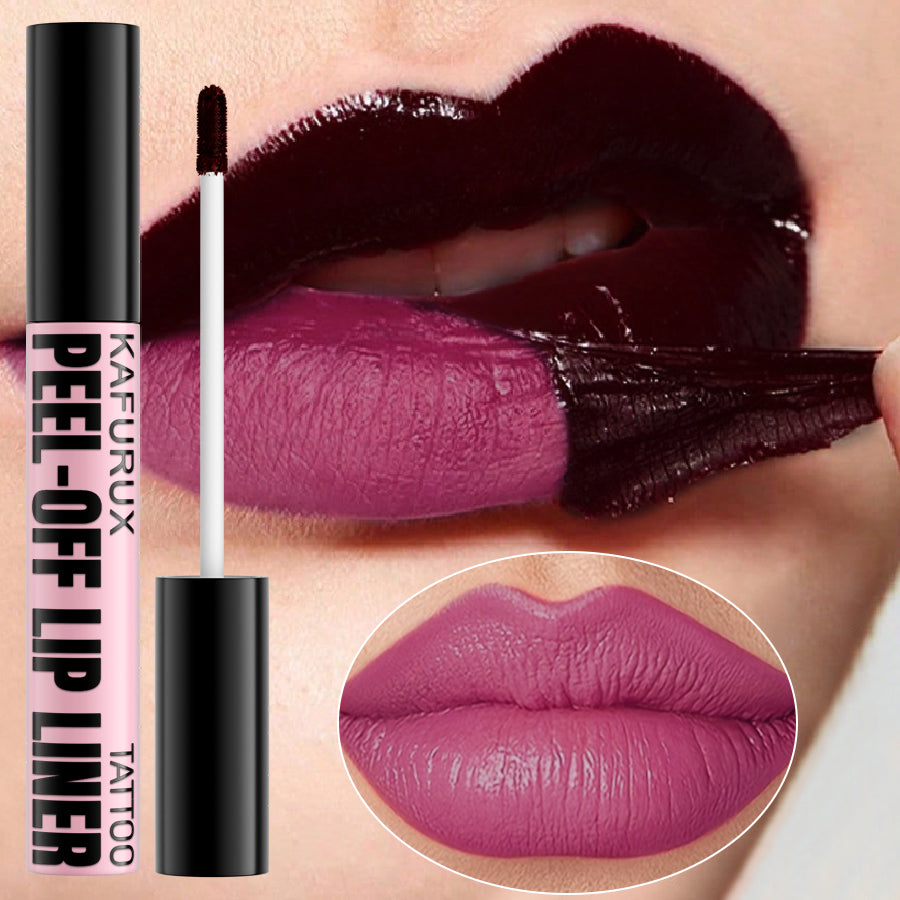 Long Lasting Peel Off Lip Stain Waterproof Pink Lip Tint Nonstick Cup Natural Makeup Lip Gloss Tran 12