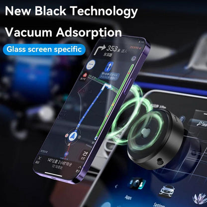 Magnetic Car Mount Universal Mobile Phone Holder Black Technology Adsorption Bracket 2