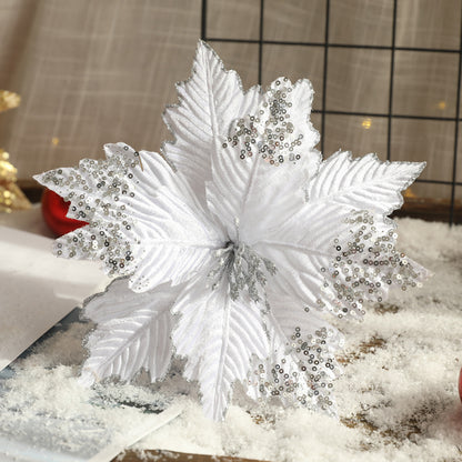 Wedding Decorations Christmas Artificial Flowers Home Decor Navidad New Year Tree Decorations Dried 9