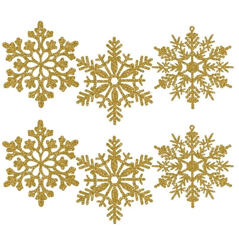 Christmas Paper Snowflake Hanging Decor, Tree Pendant Ornaments, Home Room Decoration, New Year Gifts Accessory