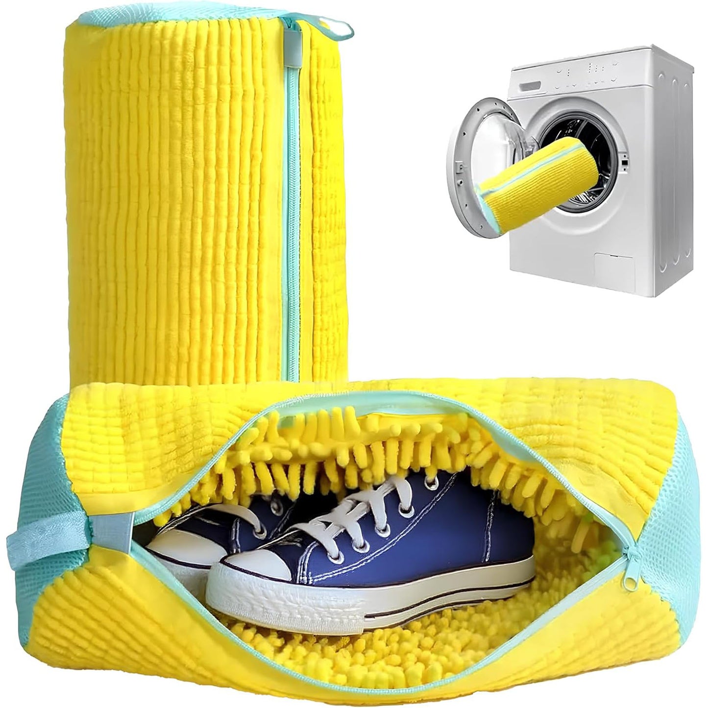 Sneaker Cleaning, Reusable Shoe Washing Bag, Laundry Shoe Bag For Washer Dryer, Shoe Washing Machine