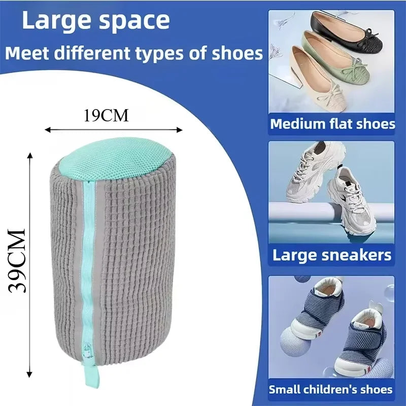 Sneaker Cleaning, Reusable Shoe Washing Bag, Laundry Shoe Bag For Washer Dryer, Shoe Washing Machine