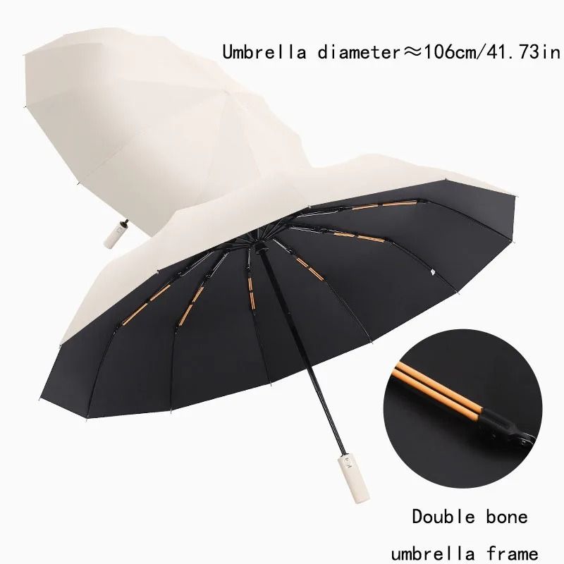 Reinforced 24 Bone Wind Resistant Umbrella For Men And Women 13