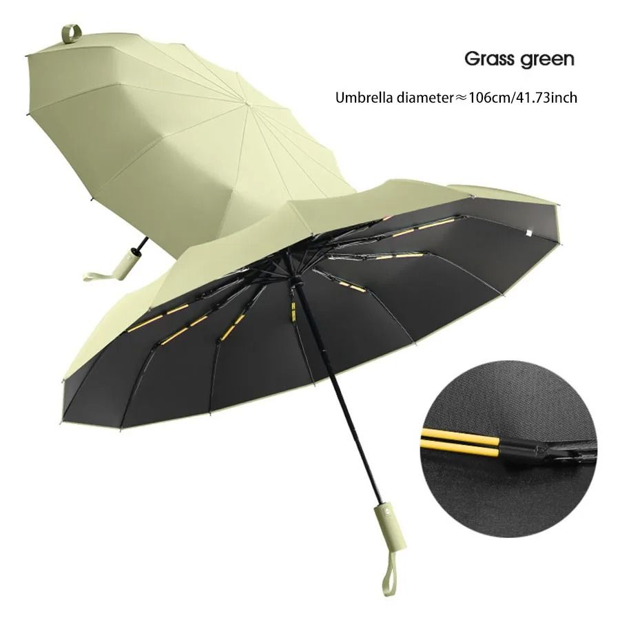 Reinforced 24 Bone Wind Resistant Umbrella For Men And Women 14