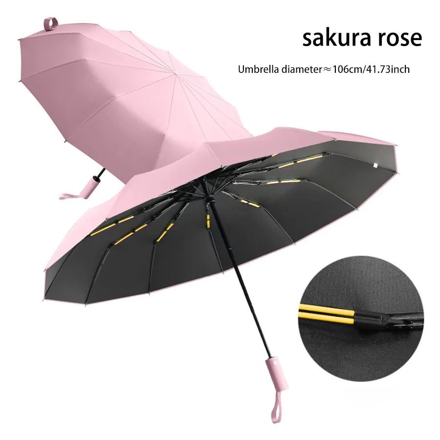 Reinforced 24 Bone Wind Resistant Umbrella For Men And Women 8