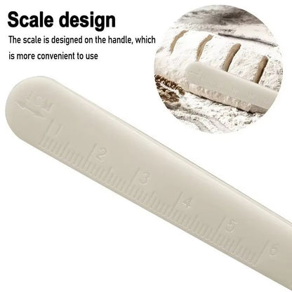 Patterned Bread Carving Knife  FrenchStyle Bread Cutter  Baking Accessory 2