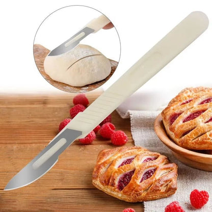 Patterned Bread Carving Knife  FrenchStyle Bread Cutter  Baking Accessory 5