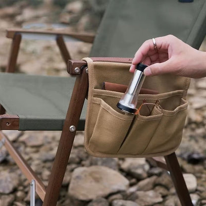 Outdoor Camping Chair Armrest Storage Bag Side Hanging Organizer 1