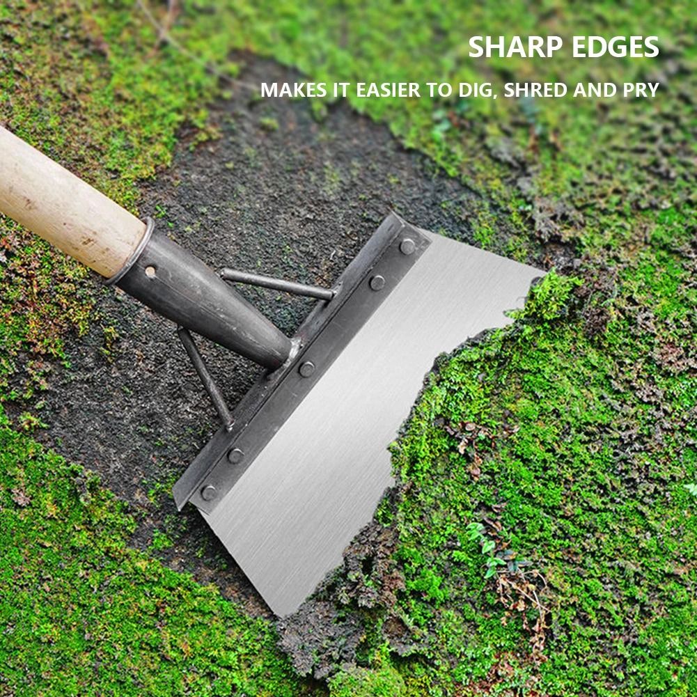 Multifunctional Outdoor Cleaning Shovel With Saw Blade And Steel Flat Head 4