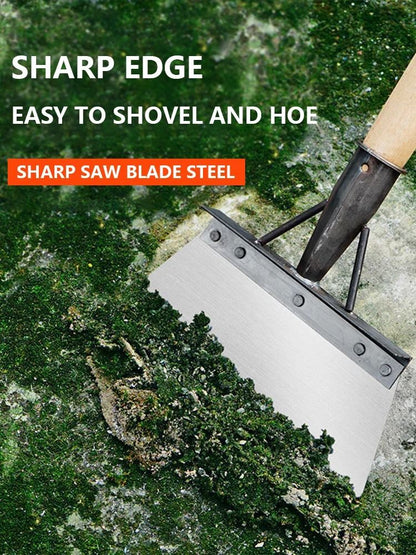 Multifunctional Outdoor Cleaning Shovel With Saw Blade And Steel Flat Head 5