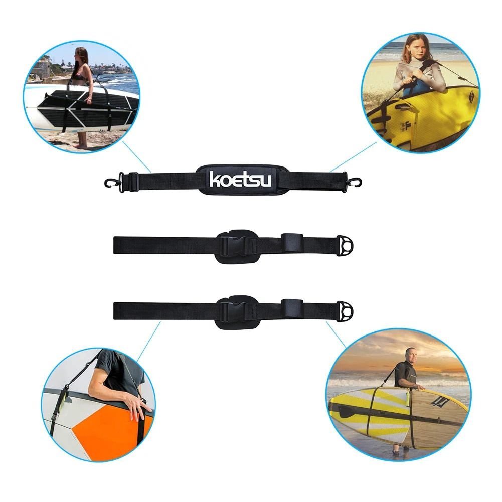 Surfboard Shoulder Belt Adjustable Surfboard Shoulder Carry Sling 3