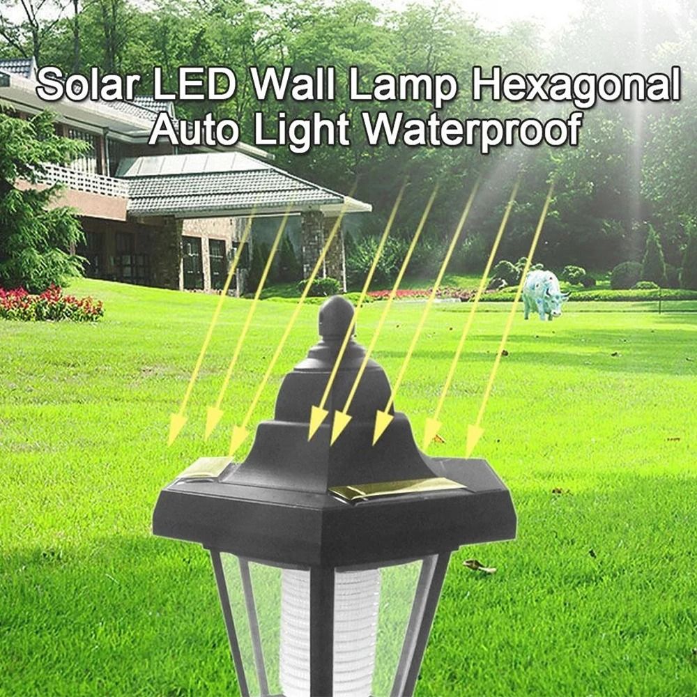 Garden Lights Outdoor Solar Street Light Wall Light Fixture For Outdoor Garden Decoration 3