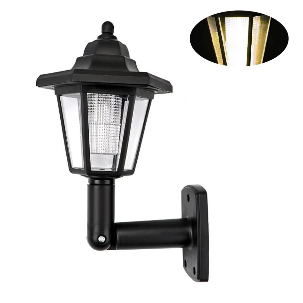 Garden Lights Outdoor Solar Street Light Wall Light Fixture For Outdoor Garden Decoration 8
