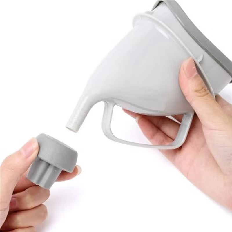 Portable Unisex Travel Urinal Aid  Car  Outdoor Emergency Toilet Funnel 2
