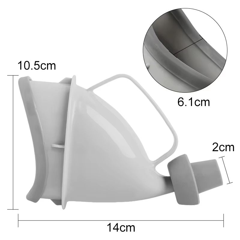 Portable Unisex Travel Urinal Aid  Car  Outdoor Emergency Toilet Funnel 5