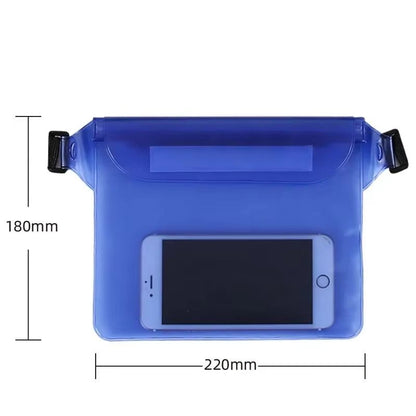 Ultra Seal 3 Layer Waterproof Phone Pouch Large Transparent Dry Bag For Swimming And Underwater Use 4