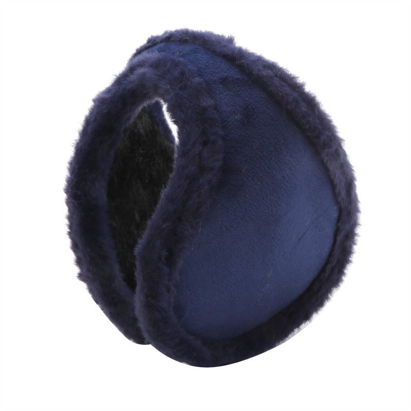 Velvet Ear Muffs Winter Unisex, Thicken Warm Fur Earmuffs, Plush Ear Cover, Ski Cycling Outdoor Ear Protector