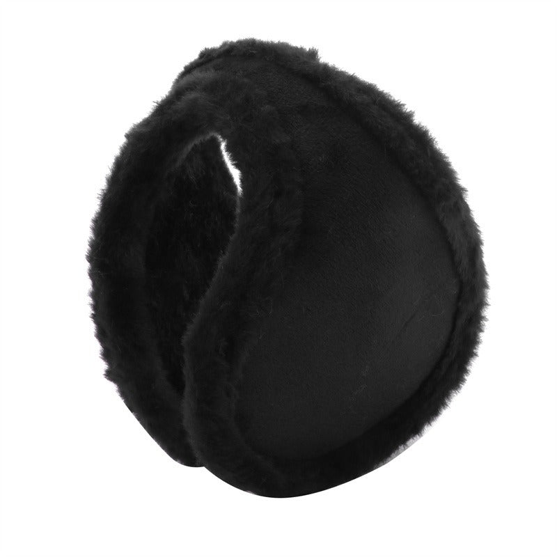 Velvet Ear Muffs Winter Unisex, Thicken Warm Fur Earmuffs, Plush Ear Cover, Ski Cycling Outdoor Ear Protector