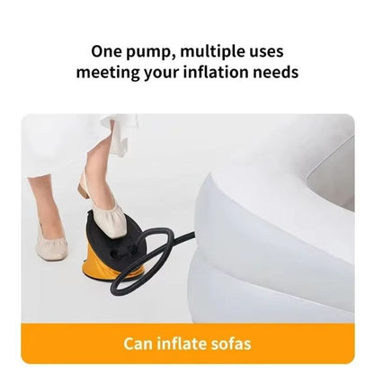 All In One Foot Air Pump For Inflatables  Inflator For Camping Mat Air Mattress Boat And Float 2