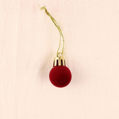 Mini Christmas Balls Ornaments, Flocked Christmas Balls, Christmas Tree Hanging Decor