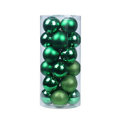 Mini Christmas Balls Ornaments, Flocked Christmas Balls, Christmas Tree Hanging Decor