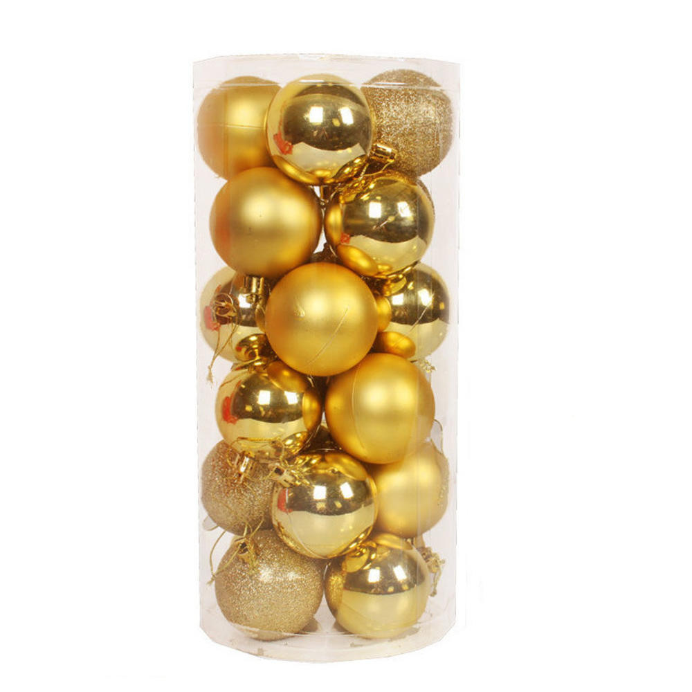 Mini Christmas Balls Ornaments, Flocked Christmas Balls, Christmas Tree Hanging Decor