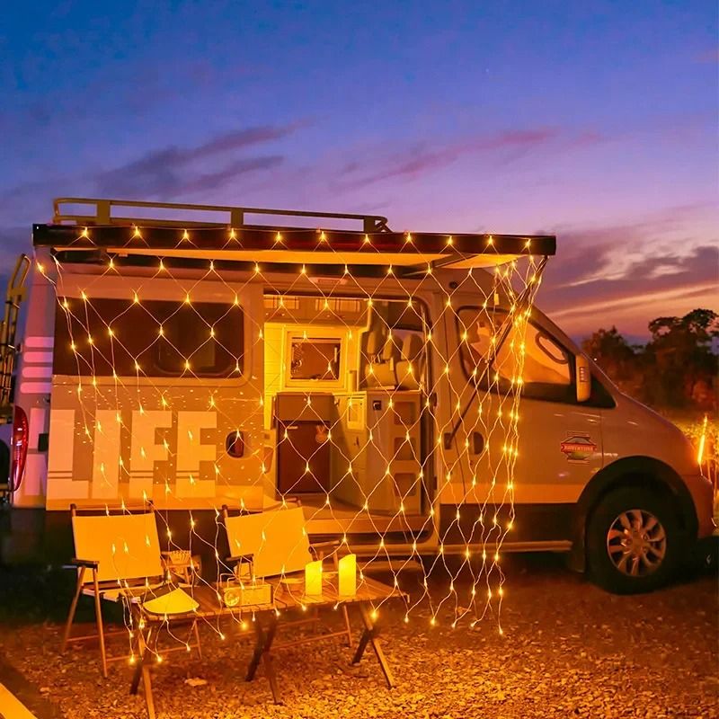 Christmas Net Mesh LED String Light For Holiday And Party Decorations 3