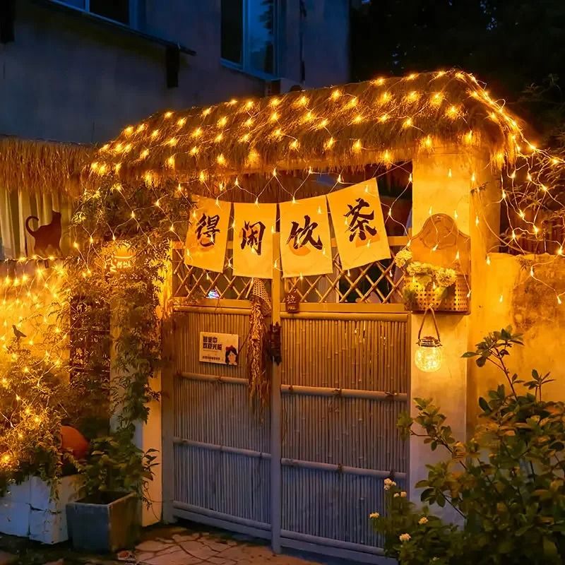 Christmas Net Mesh LED String Light For Holiday And Party Decorations 4