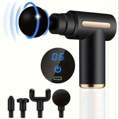 Mini Muscle Massage Gun Portable Body Massager For Back Neck And Leg Relief 1