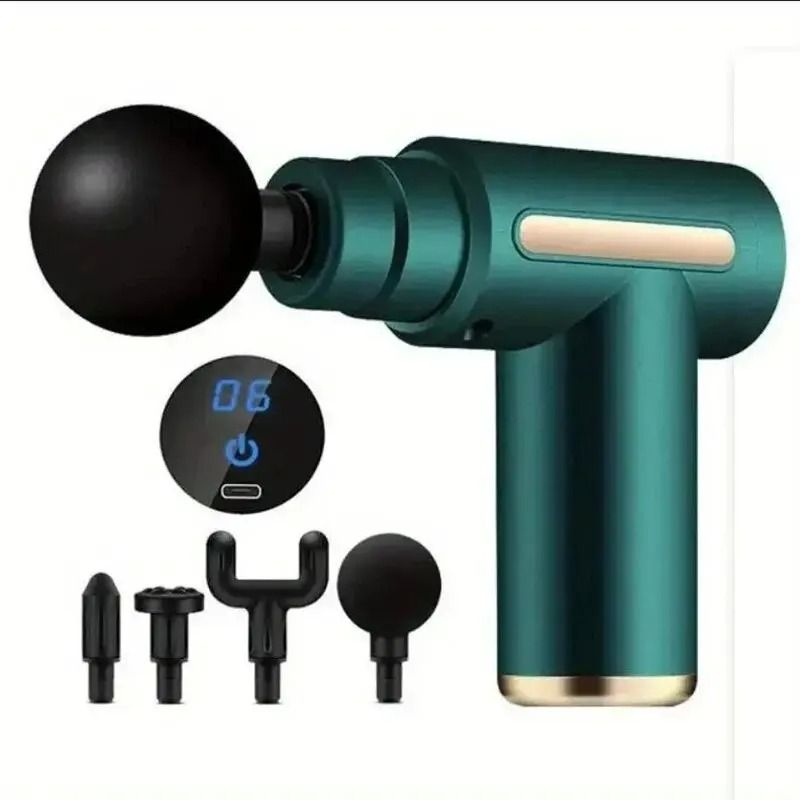 Mini Muscle Massage Gun Portable Body Massager For Back Neck And Leg Relief 5