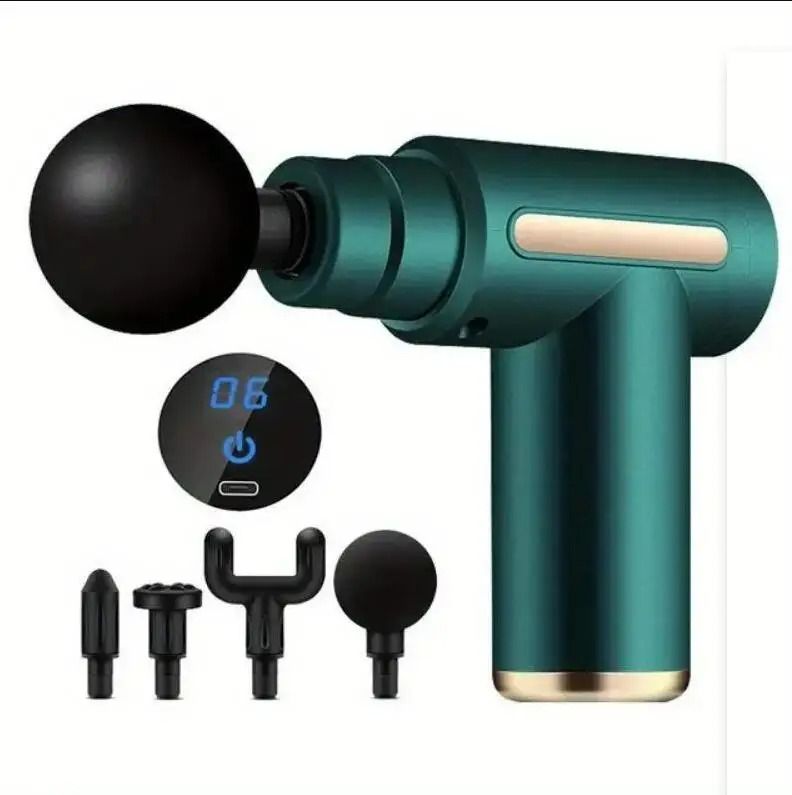 Mini Muscle Massage Gun Portable Body Massager For Back Neck And Leg Relief 7