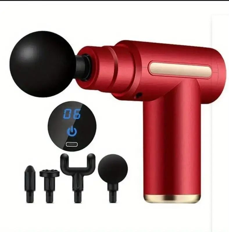 Mini Muscle Massage Gun Portable Body Massager For Back Neck And Leg Relief 8