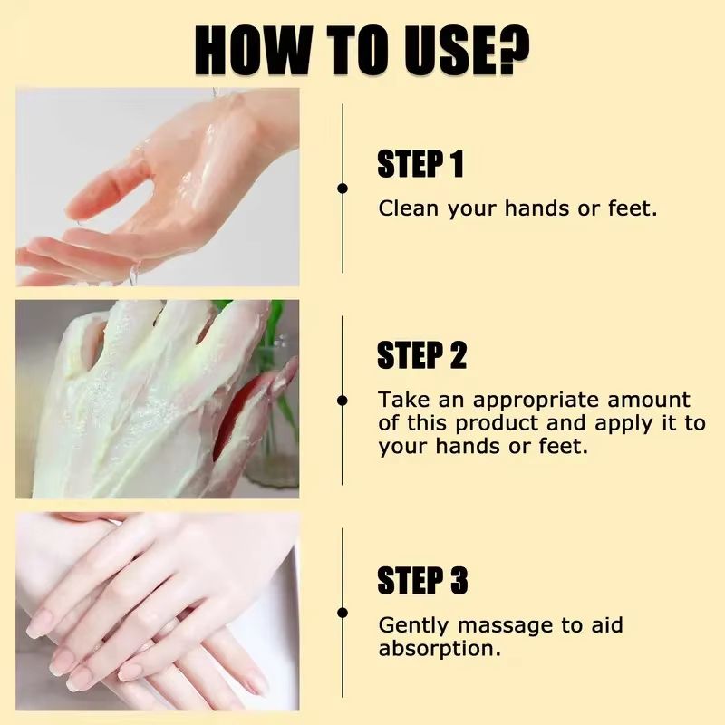 Turmeric Bee Venom Foot  Hand Repair Cream  AntiDrying  Cracked Skin Care 50g 5