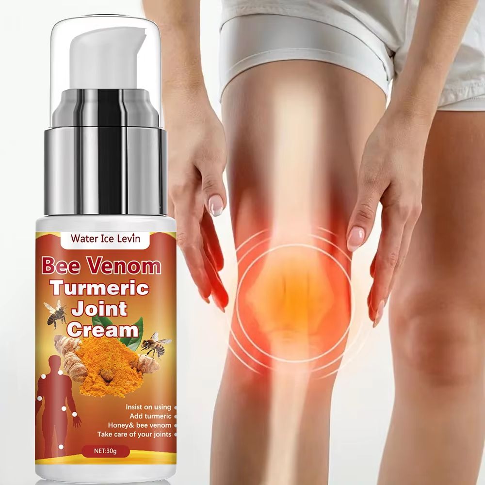 Bee Venom  Turmeric Joint Cream  Hypoallergenic Soothing Moisturizer With Natural Honey  Glycerin F 4