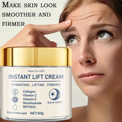Facial Firming Lifting Cream – Hyaluronic Acid & Retinol Rich Moisturizer for Firming, Lifting & Daily Skin Care