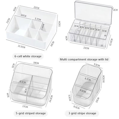 Large Eyelash Extension Storage Box With Cover  Acrylic Organizer For Lashes Glue  Tweezers 5