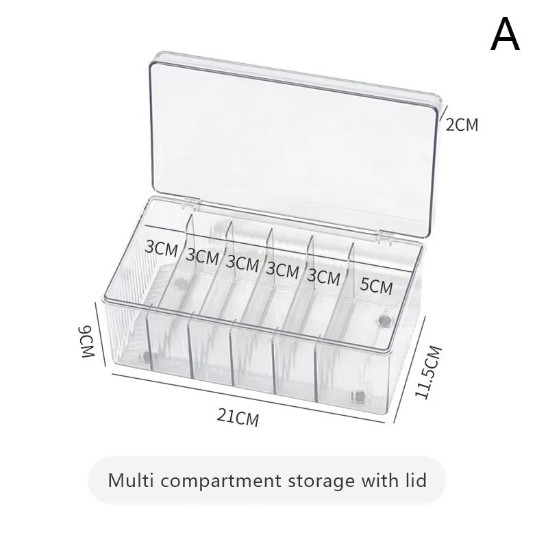 Large Eyelash Extension Storage Box With Cover  Acrylic Organizer For Lashes Glue  Tweezers 9
