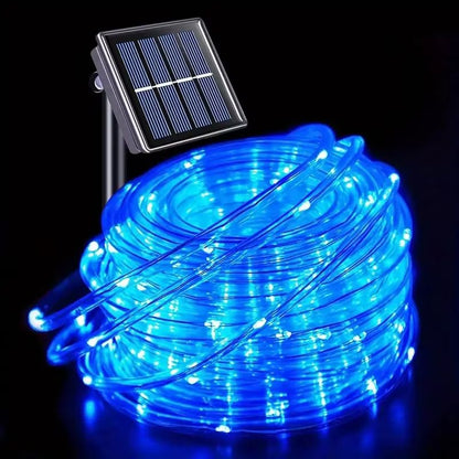 LED Solar Rope Lights  50100200 LEDs Waterproof Outdoor String Lights With 8 Modes For Garden Chris 6