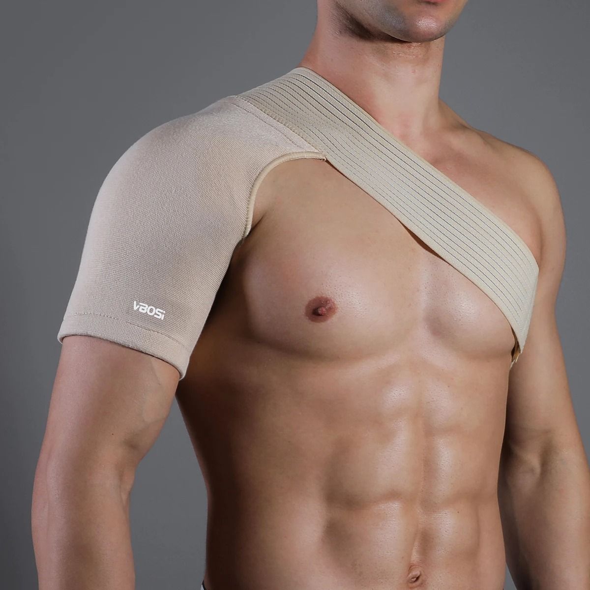 Breathable Elastic Shoulder Support Upper Back Brace 6