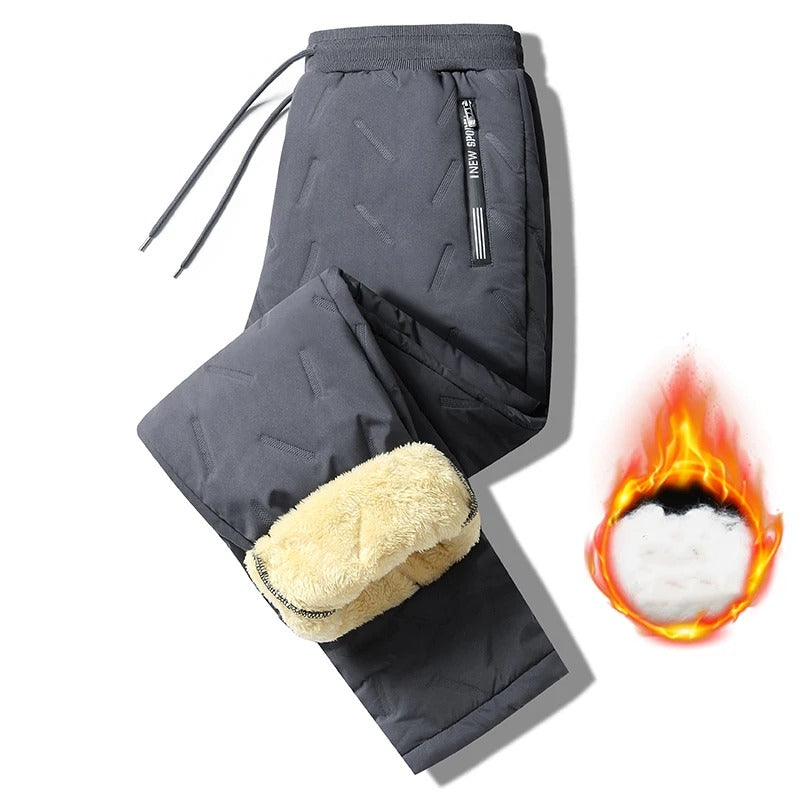 Ladies Plush Sports Long Drawstring Pant, Winter Thickened Women Pants, Solid Color Long Warm Straight Trousers