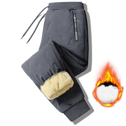 Ladies Plush Sports Long Drawstring Pant, Winter Thickened Women Pants, Solid Color Long Warm Straight Trousers