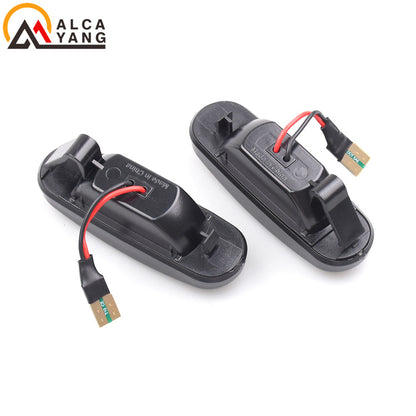 LED Turn Signal Repeater Dynamic Side Marker Light Fits Fiat Panda Grande Punto Evo Doblo Linea Fio 3