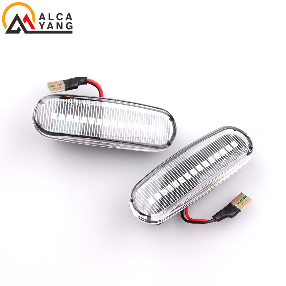 LED Turn Signal Repeater Dynamic Side Marker Light Fits Fiat Panda Grande Punto Evo Doblo Linea Fio 4