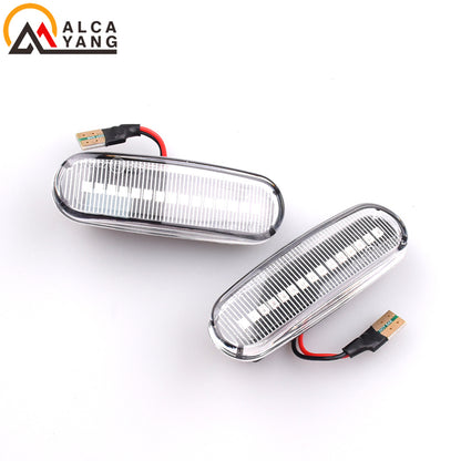 LED Turn Signal Repeater Dynamic Side Marker Light Fits Fiat Panda Grande Punto Evo Doblo Linea Fio 4