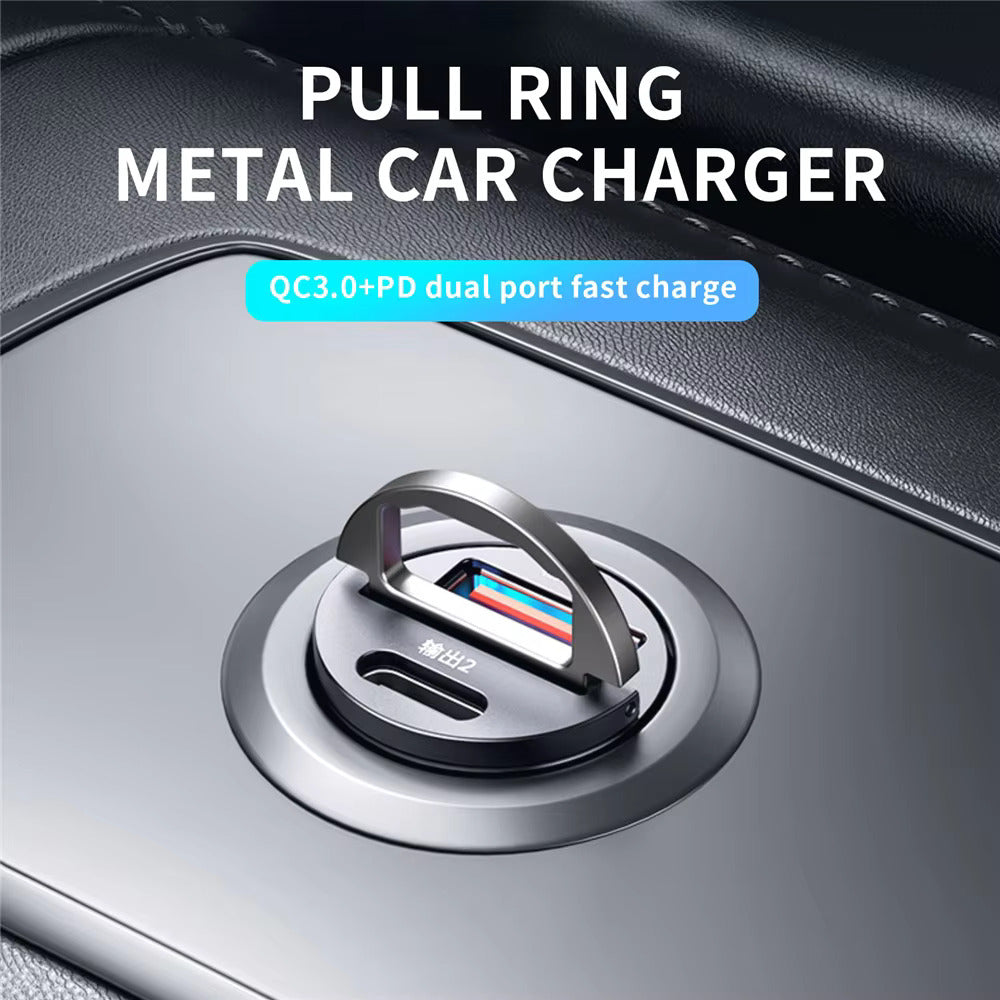 Fast Charging Car USB Type C Charger, PD Mini Car Charger, Compatible with Xiaomi Samsung Huawei iPhone